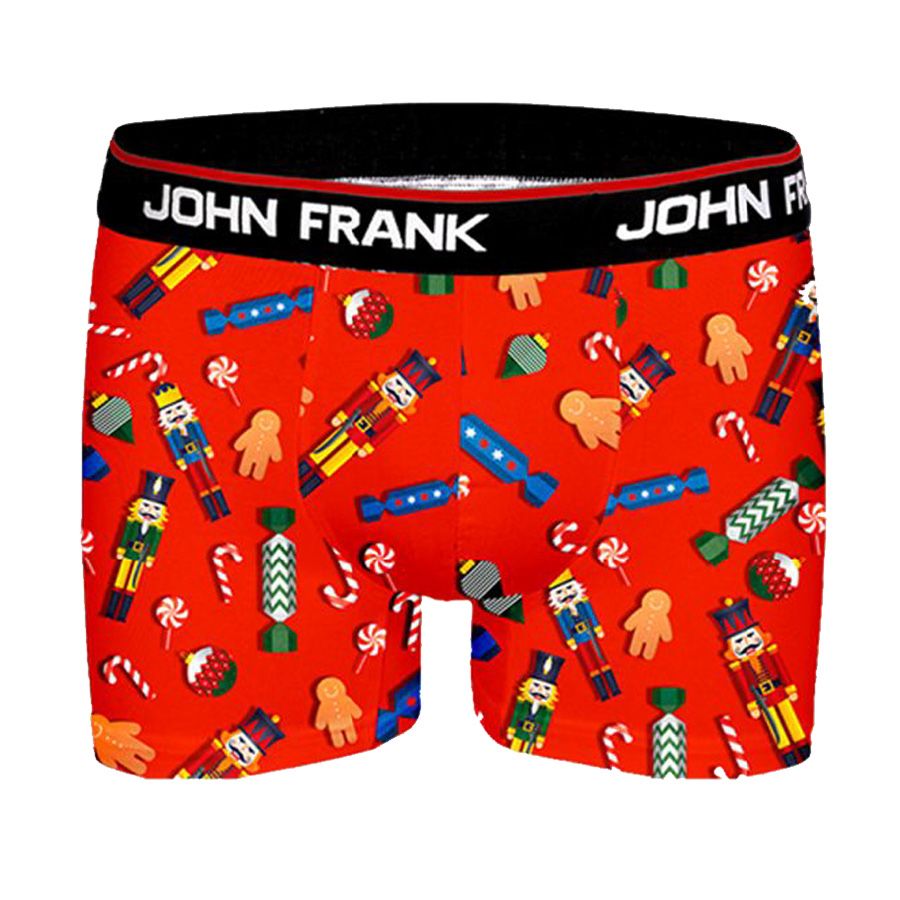 JOHN FRANK DİJİTAL BASKILI BOXER MULTICOLOR - 1